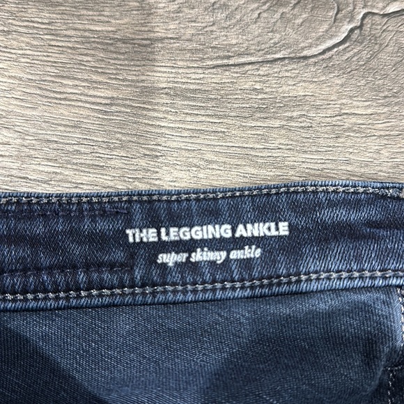 • AG Adriano Goldschmied • Women’s The Legging Super Skinny Jeans Dark blue 25 - Picture 4 of 6